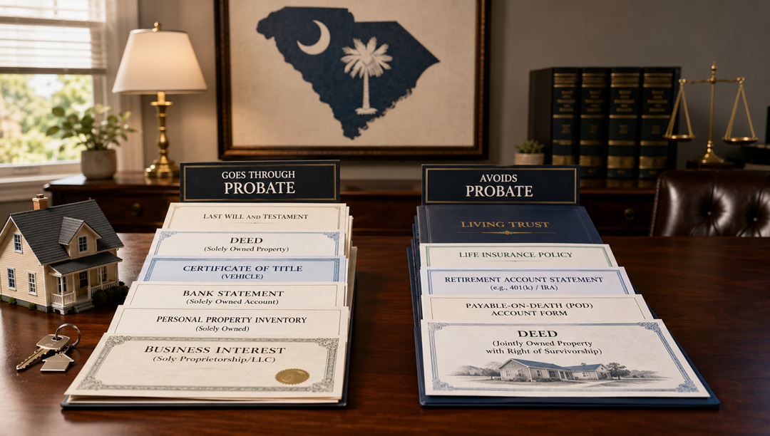 What Goes Through Probate in South Carolina (and What Doesn’t)